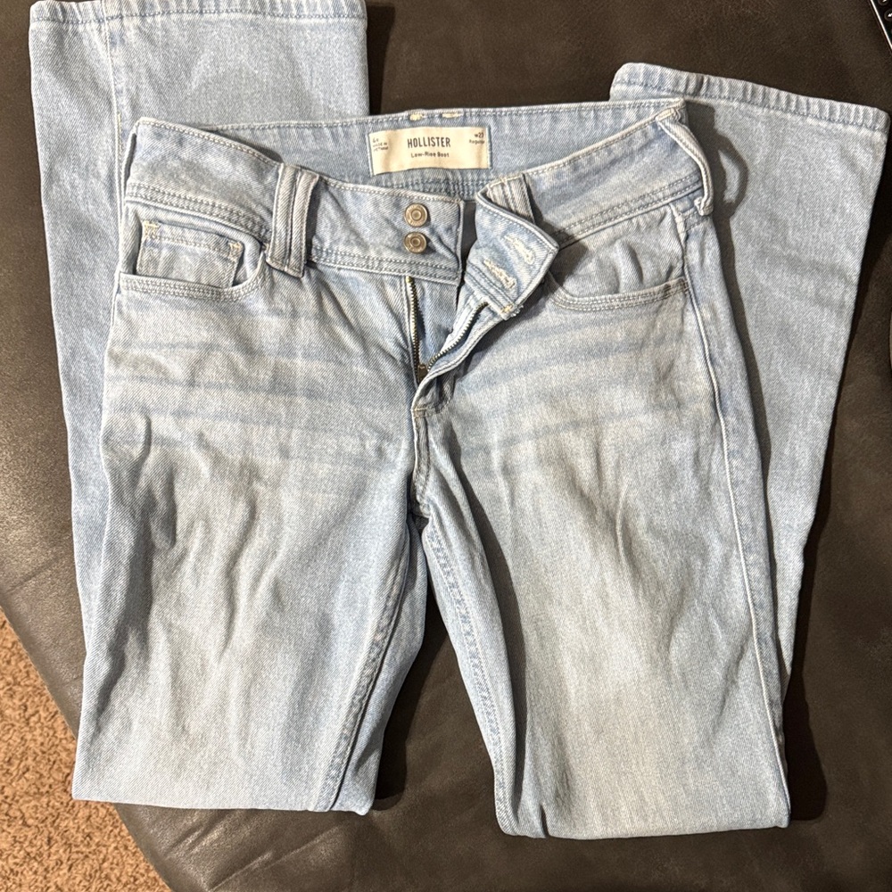 Hollister Light Blue Women Jeans